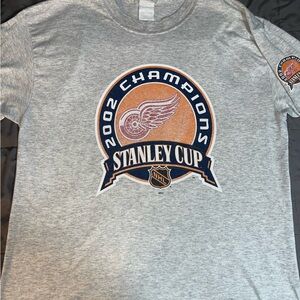 Men’s Vintage Stanley Cup Champions 2002‎ tshirt